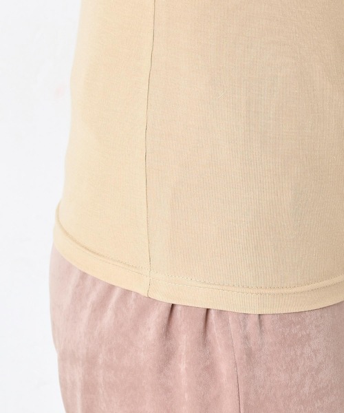 DouDou（ドゥドゥ）の「メロータートル（Tシャツ/カットソー・レディース・ホワイト/ブラック/ベージュ/ライトグレー・FREE）」の21枚目の写真