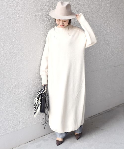 SHIPS（シップス）の「ウールカシミヤハイネックニット