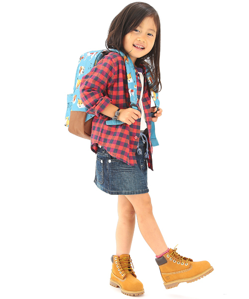 B:MING by BEAMS（ビーミングバイビームス）の「＜VERY 11月号掲載＞ビーミング by ビームス / カラーネップチェックシャツ（シャツ/ブラウス・キッズ・ネイビー/レッド・110/130/80/100/140/150/90/120）」の11枚目の写真