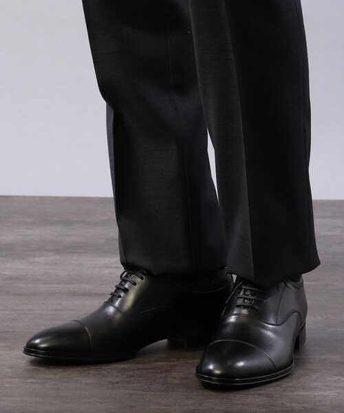 TAKEO KIKUCHI(タケオキクチ)の「アノネイストレートチップ ビジネスシューズ(ドレスシューズ・メンズ・キャメル/ブラック・50/70/65/60/55/75)」の8枚目の写真