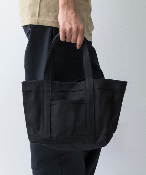 Hawk Company（ホークカンパニー）の「【Hawk Company】ロイヤルキャンバスビーントート/ペットボトルポケット/4071/4071-1/4067（トートバッグ・レディース・ベージュ/ブラック/オフホワイト/グレー/グレー系その他2/ブラック系その他2/ホワイト系その他2/イエロー/ブラウン/ブラック系その他3/グレー系その他3/ベージュ系2・FREE）」の14枚目の写真