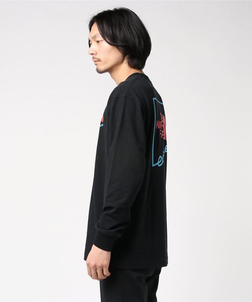 THE NORTH FACE(ザノースフェイス)の「THE NORTH FACE L/S Extreme Tee ロングスリーブ エクストリーム Tシャツ NT32032(Tシャツ/カットソー・メンズ・ホワイト/ブラック・X-LARGE/LARGE/MEDIUM/SMALL)」の3枚目の写真