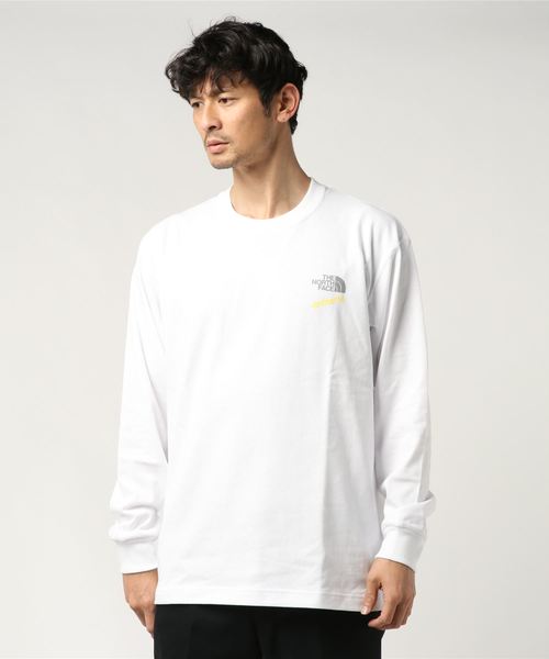THE NORTH FACE(ザノースフェイス)の「THE NORTH FACE L/S Extreme Tee ロングスリーブ エクストリーム Tシャツ NT32032(Tシャツ/カットソー・メンズ・ホワイト/ブラック・X-LARGE/LARGE/MEDIUM/SMALL)」の7枚目の写真