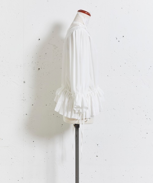 sakishimatokyo（サキシマトーキョー）の「横断歩道のブラウス（シャツ/ブラウス・レディース・ホワイト/ベージュ/グレー・FREE）」の7枚目の写真