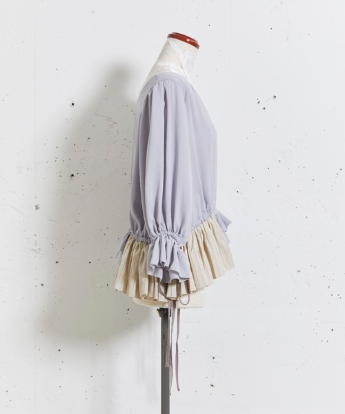 sakishimatokyo（サキシマトーキョー）の「横断歩道のブラウス（シャツ/ブラウス・レディース・ホワイト/ベージュ/グレー・FREE）」の19枚目の写真