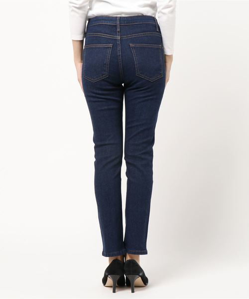 KOBE LETTUCE（コウベレタス）の「ストレッチシガレットデニムパンツ（デニムパンツ・レディース・インディゴブルー/ブルー系その他/ブルー/ブラック・M/L/S/LL）」の5枚目の写真