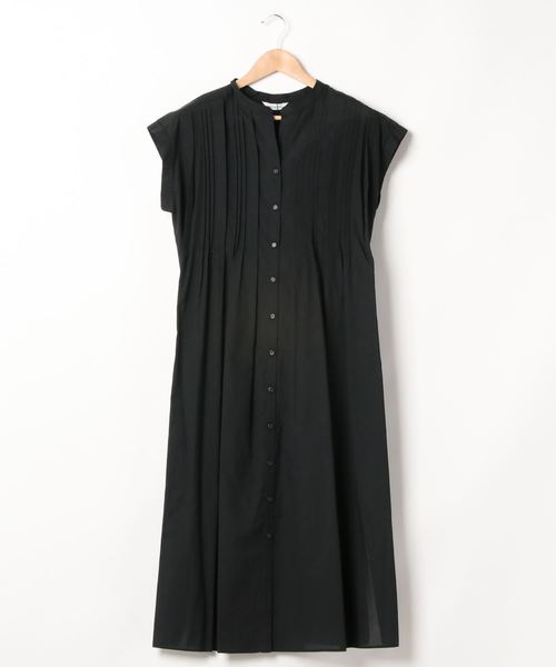 LADYMADE（レディメイド）の「シアータックロングシャツワンピース（シャツワンピース・レディース・イエロー×グリーン/ブラック/オフホワイト・FREE）」の11枚目の写真