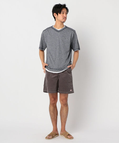 GLOSTER(グロスター)の「12G CHARIOTレイヤードニット 半袖Tシャツ付(ニット/セーター・メンズ・イエロー/オレンジ/グレー/ネイビー/ライトグレー・M/L/S)」の16枚目の写真