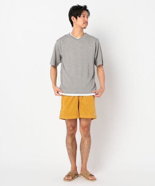 GLOSTER(グロスター)の「12G CHARIOTレイヤードニット 半袖Tシャツ付(ニット/セーター・メンズ・イエロー/オレンジ/グレー/ネイビー/ライトグレー・M/L/S)」の17枚目の写真