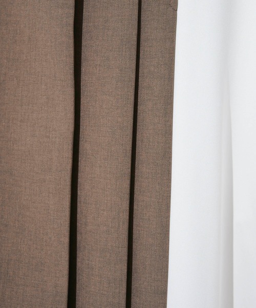 STUDIOUS（ステュディオス）の「【STUDIOUS】2WAYアシメラップスカート（スカート・レディース・ブラック/ベージュ/マルチ・1/2）」の15枚目の写真