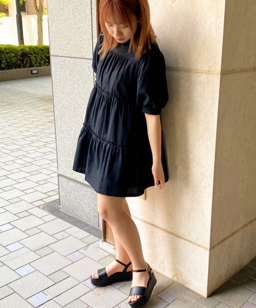 ディンカルビル 匿名 賛辞 ゾゾタウン 黒 ワンピース Wine Cafe Buugo Jp