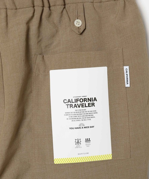 BAYFLOW（ベイフロー）の「【FUNCTION】アンクルパンツ（その他パンツ・メンズ・ベージュ/ネイビー/グレー・SMALL/MEDIUM/LARGE）」の12枚目の写真