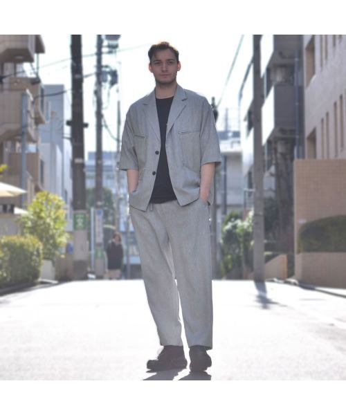 【セール】Harlem Rounge/六分袖テーラードジャケット（テーラードジャケット）｜HARLEM ROUNGE（ハーレムラウンジ）