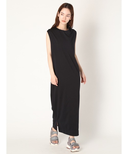 emmi yoga ECOノースリワンピ 速乾吸水性 UVカット emmi（エミ）の「【emmi yoga】ECOノースリワンピ（ワンピース