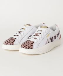 PUMA | PUMA プーマ W LOVE W.CATS ラブ ダブル キャット 373922 01WH/P.KHAKI(スニーカー)