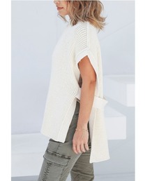 ALEXIA STAM | Side Open Knit Vest/サイドオープンニットベスト(ベスト)