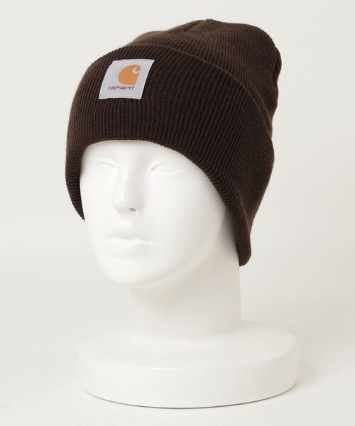 Carhartt（カーハート）の「CARHARTT-  ACRYLIC WATCH HAT（ニットキャップ/ビーニー・メンズ・グリーン/ホワイト/ブラック/ブラウン/オレンジ/グレー・FREE）」の9枚目の写真