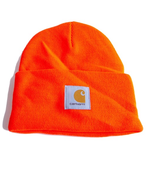 Carhartt（カーハート）の「CARHARTT-  ACRYLIC WATCH HAT（ニットキャップ/ビーニー・メンズ・グリーン/ホワイト/ブラック/ブラウン/オレンジ/グレー・FREE）」の14枚目の写真
