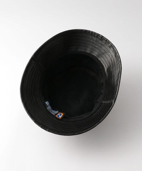 Steven Alan（スティーブンアラン）の「＜Newhattan＞ LEATHER HAT/ハット（ハット・メンズ・ブラック・FREE）」の6枚目の写真