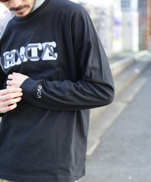 セール Rvca メンズ Love And Hate Lt ロングスリーブｔシャツ 21年春夏モデル ルーカ 長袖 ロンt Tシャツ カットソー Rvca ルーカ のファッション通販 Zozotown