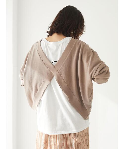 RAY CASSIN FAVORI(レイカズンフェバリ)の「・RAY CASSIN FAVORI SET2点 2wayプル×ロンT*★(Tシャツ/カットソー・レディース・チャコールグレー/ブルー/モカ/ミント・FREE)」の13枚目の写真