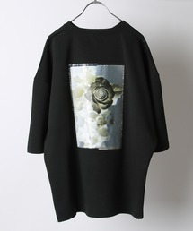 グラフィックローズビッグTシャツ