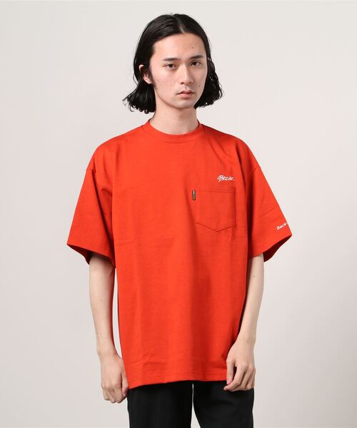 Back Channel（バックチャンネル）の「WIDE POCKET T（Tシャツ/カットソー・メンズ・ブルー/グリーン/オフホワイト/オレンジ・LARGE/MEDIUM/XX-LARGE/X-LARGE）」の17枚目の写真