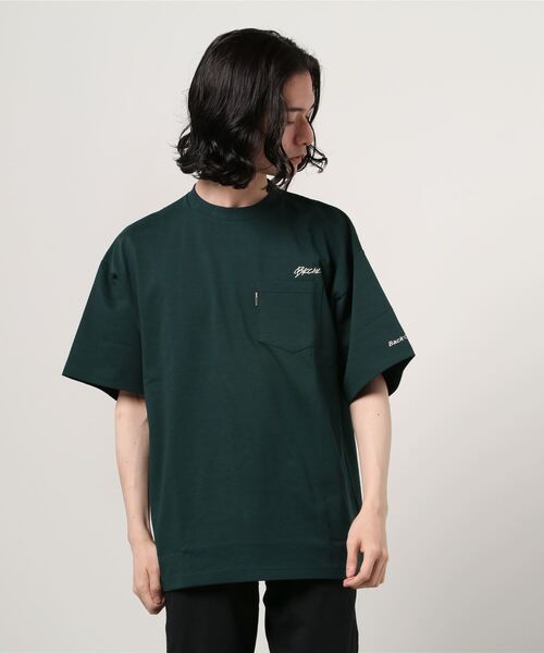 Back Channel（バックチャンネル）の「WIDE POCKET T（Tシャツ/カットソー・メンズ・ブルー/グリーン/オフホワイト/オレンジ・LARGE/MEDIUM/XX-LARGE/X-LARGE）」の19枚目の写真