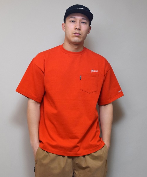 Back Channel（バックチャンネル）の「WIDE POCKET T（Tシャツ/カットソー・メンズ・ブルー/グリーン/オフホワイト/オレンジ・LARGE/MEDIUM/XX-LARGE/X-LARGE）」の12枚目の写真