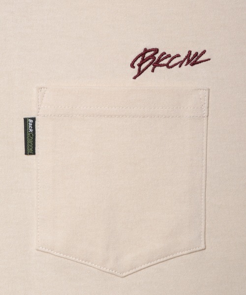 Back Channel（バックチャンネル）の「WIDE POCKET T（Tシャツ/カットソー・メンズ・ブルー/グリーン/オフホワイト/オレンジ・LARGE/MEDIUM/XX-LARGE/X-LARGE）」の5枚目の写真