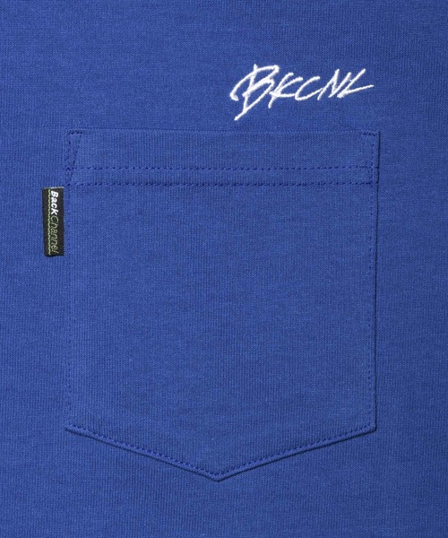 Back Channel（バックチャンネル）の「WIDE POCKET T（Tシャツ/カットソー・メンズ・ブルー/グリーン/オフホワイト/オレンジ・LARGE/MEDIUM/XX-LARGE/X-LARGE）」の9枚目の写真