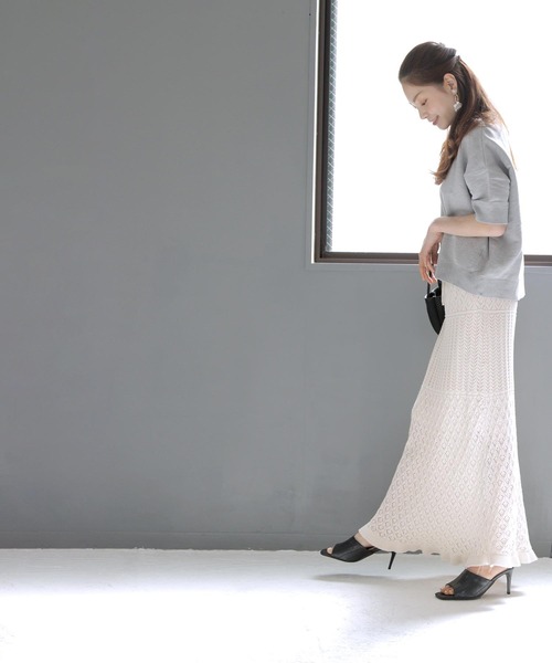 SOROTTO（ソロット）の「スクエアトゥ/ミュールサンダル 8cmヒール（サンダル・レディース・ブラック/ベージュ/ピンク/アイボリー/ブラック系その他・LL/SS/S/M/L）」の22枚目の写真