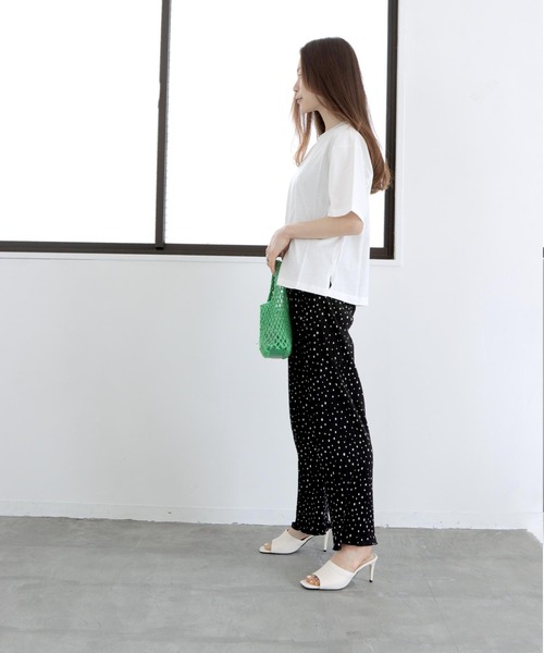 SOROTTO（ソロット）の「スクエアトゥ/ミュールサンダル 8cmヒール（サンダル・レディース・ブラック/ベージュ/ピンク/アイボリー/ブラック系その他・LL/SS/S/M/L）」の17枚目の写真