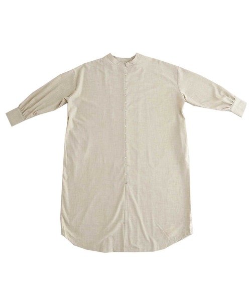 antiqua(アンティカ)の「シャツワンピ(シャツワンピース・レディース・ネイビー/ブラック/ベージュ/テラコッタ・FREE)」の19枚目の写真