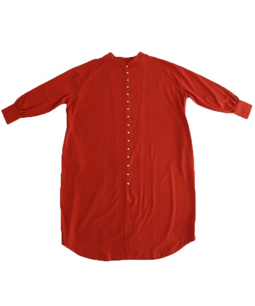 antiqua(アンティカ)の「シャツワンピ(シャツワンピース・レディース・ネイビー/ブラック/ベージュ/テラコッタ・FREE)」の12枚目の写真