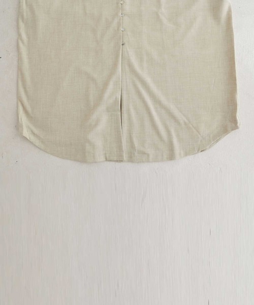 antiqua(アンティカ)の「シャツワンピ(シャツワンピース・レディース・ネイビー/ブラック/ベージュ/テラコッタ・FREE)」の16枚目の写真