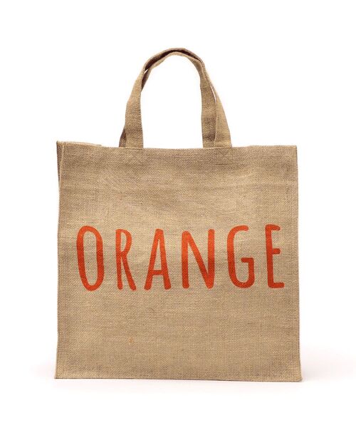 MAISON BENGAL（マイソンベンガル）の「【SHIPS any別注】MAISON BENGAL: ロゴ トートバッグ2◇（トートバッグ・レディース・パープル/イエロー/オレンジ・ONE SIZE）」の4枚目の写真