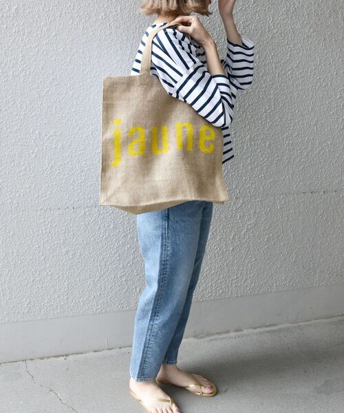 MAISON BENGAL（マイソンベンガル）の「【SHIPS any別注】MAISON BENGAL: ロゴ トートバッグ2◇（トートバッグ・レディース・パープル/イエロー/オレンジ・ONE SIZE）」の16枚目の写真