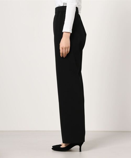 AURALEE（オーラリー）の「AURALEE / リブニットパンツ（その他パンツ・レディース・ブラック・0/1）」の2枚目の写真