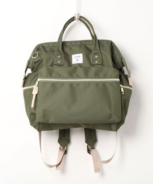 anello クロスボトル撥水リプリーブ口金3WAYボストンリュック（バックパック/リュック）｜and it_（アンドイット）