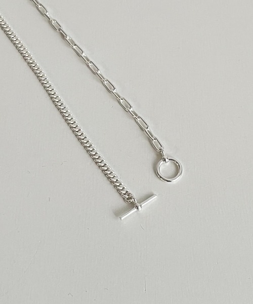 CANAL JEAN(キャナルジーン)の「Pt(ピーティー) マルチチェーンネックレス(ネックレス・レディース・シルバー・ONE SIZE)」の4枚目の写真