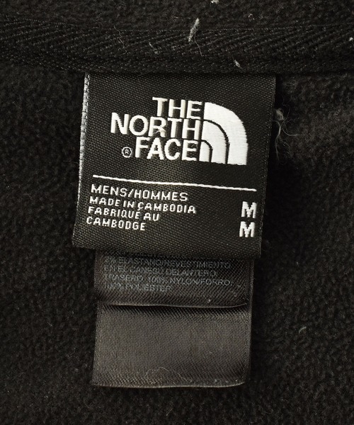 THE NORTH FACE(ザノースフェイス)の「【ヴィンテージ古着】THE NORTH FACE ノースフェイス スウェットブルゾン(ブルゾン・メンズ・ブラック・MEDIUM)」の2枚目の写真