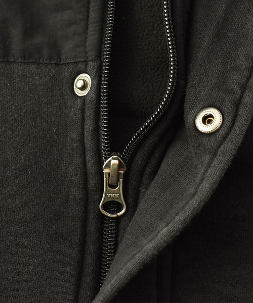 THE NORTH FACE(ザノースフェイス)の「【ヴィンテージ古着】THE NORTH FACE ノースフェイス スウェットブルゾン(ブルゾン・メンズ・ブラック・MEDIUM)」の9枚目の写真