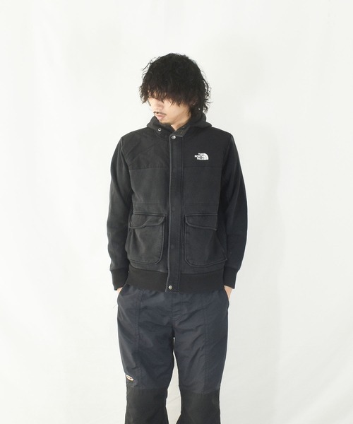 THE NORTH FACE(ザノースフェイス)の「【ヴィンテージ古着】THE NORTH FACE ノースフェイス スウェットブルゾン(ブルゾン・メンズ・ブラック・MEDIUM)」の5枚目の写真