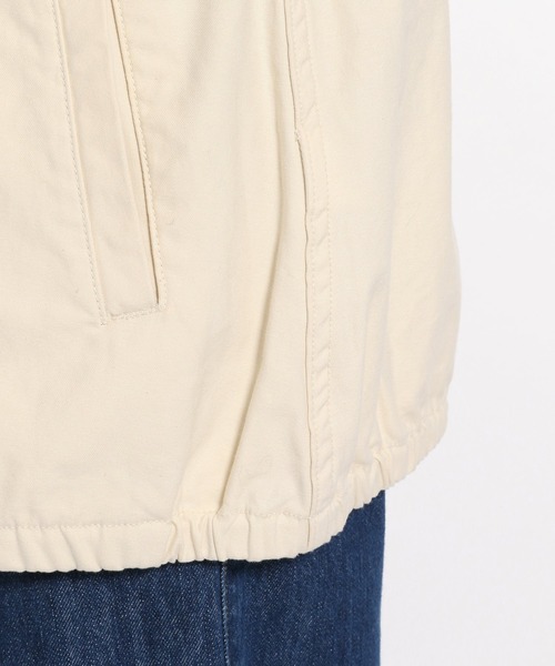 niko and...（ニコアンド）の「バックサテンワークジップブルゾン（ブルゾン・レディース・ライトグレー/カーキ/アイボリー・MEDIUM/LARGE）」の14枚目の写真