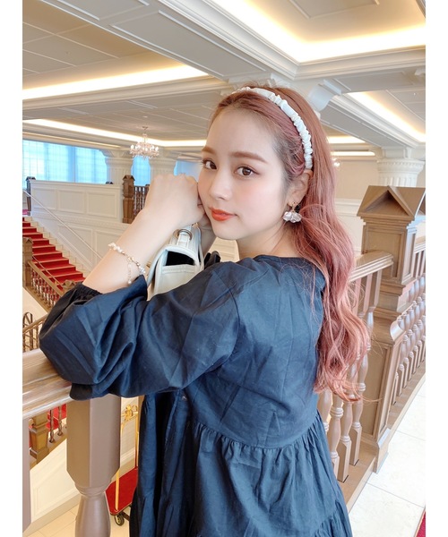 JUMELLE(ジュメロ)の「ジェリーピアス(ピアス(両耳用)・レディース・ゴールド・FREE)」の5枚目の写真