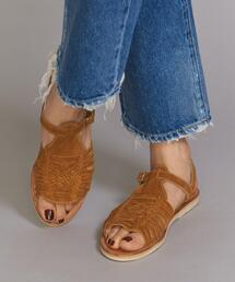 MAPACHE（マパシェ）の「＜MAPACHE＞ALEGRIA レザーフラット