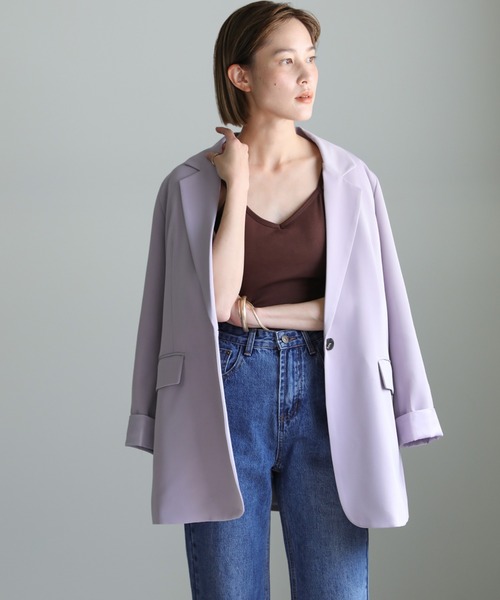 select MOCA(セレクトモカ)の「ハイウエストダメージヘムストレートデニムパンツ(デニムパンツ・レディース・ライトブルー/ブラック/インディゴブルー・SMALL/MEDIUM/LARGE)」の11枚目の写真