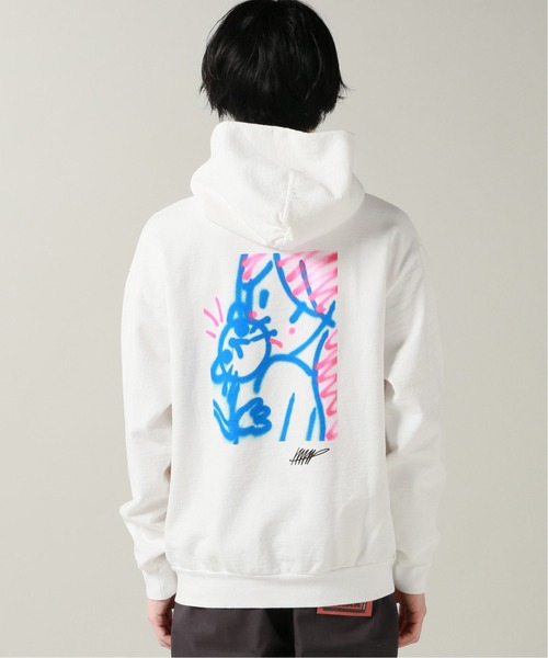 JOURNAL STANDARD（ジャーナルスタンダード）の「【T.AMANO/天野タケル】フードパーカー（パーカー・メンズ・ホワイト・LARGE/MEDIUM）」の12枚目の写真
