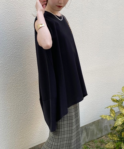 CAPRICIEUX LE'MAGE（カプリシューレマージュ）の「イージーフレンチブラウス（シャツ/ブラウス・レディース・ホワイト/ブラック/ベージュ・FREE）」の8枚目の写真